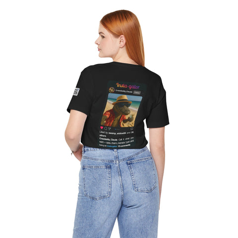 Insta-gator Fun Unisex T-Shirt Style 1