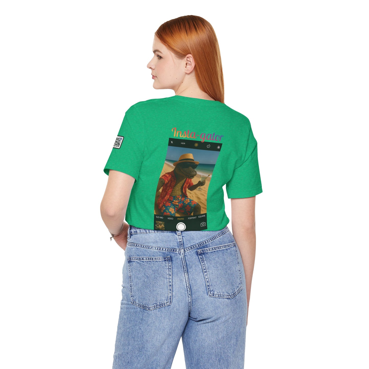 Insta-Gator Fun Unisex T-Shirt Style 2