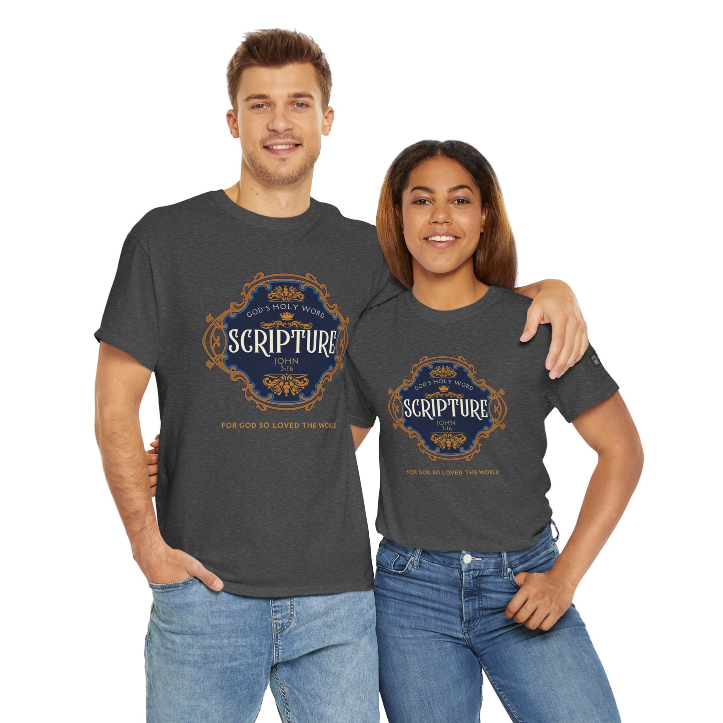 Scripture Collection – John 3:16 “For God So Loved the World” T-Shirt