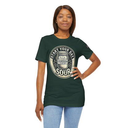 Start Your Day Sour Sourdough Starter Unisex shirt,