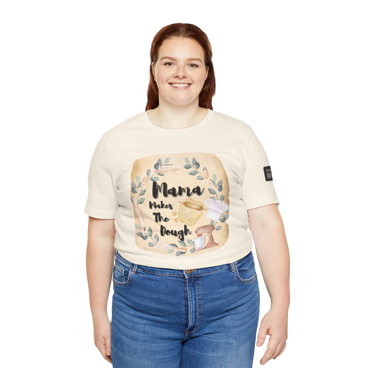 Momma Makes The Dough Short Sleeve Funny Cooking Shirt