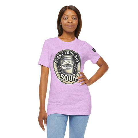 Sourdough Starter Unisex shirt, Start Your Day Sour