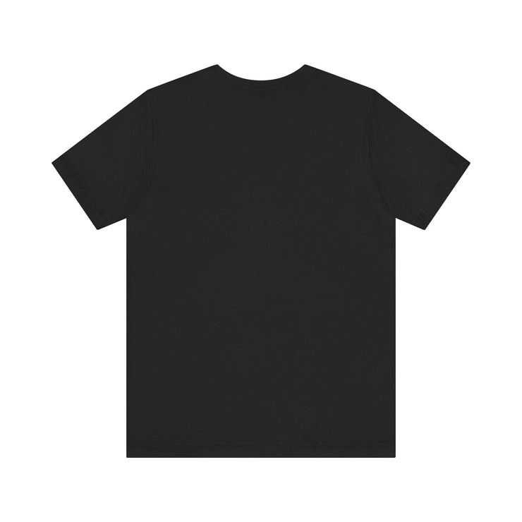 Unisex jersey short sleeve tee, classic fit, black color.