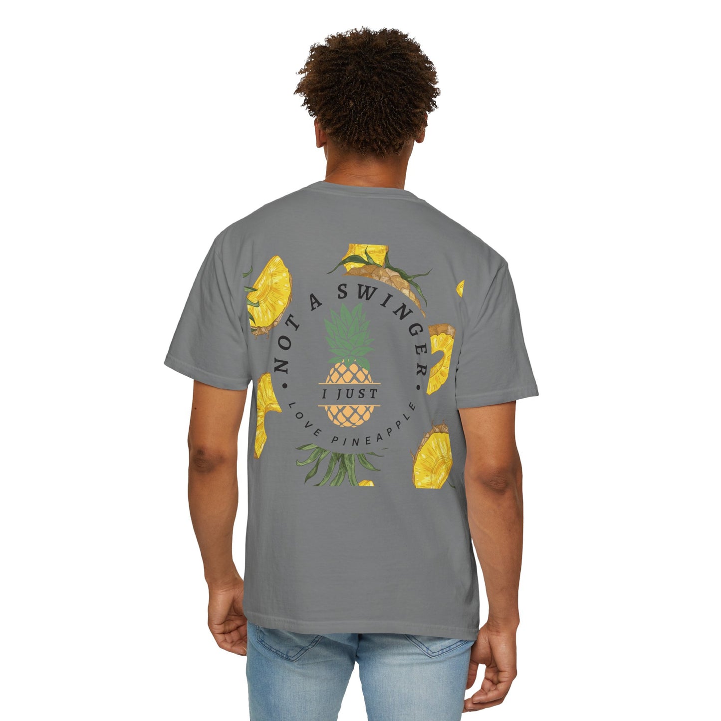 Fun Pineapple Graphic Unisex T-Shirt
