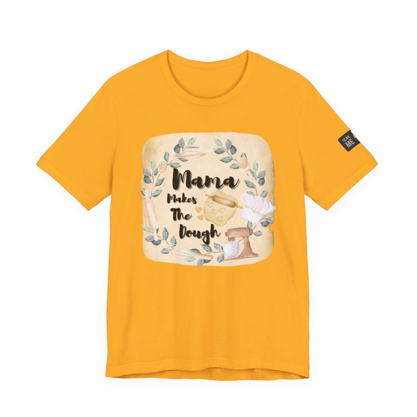 Momma Makes The Dough Short Sleeve Funny Cooking Shirt