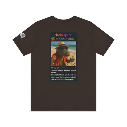Insta-gator Fun Unisex T-Shirt Style 1