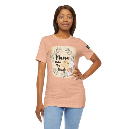 Momma Makes The Dough Short Sleeve Funny Cooking Shirt