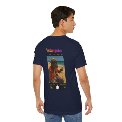 Insta-Gator Fun Unisex T-Shirt Style 2