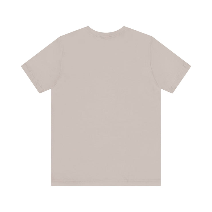 Unisex "I Am On F.I.R.E." gray motivational t-shirt, breathable cotton for F.I.R.E. Movement enthusiasts.