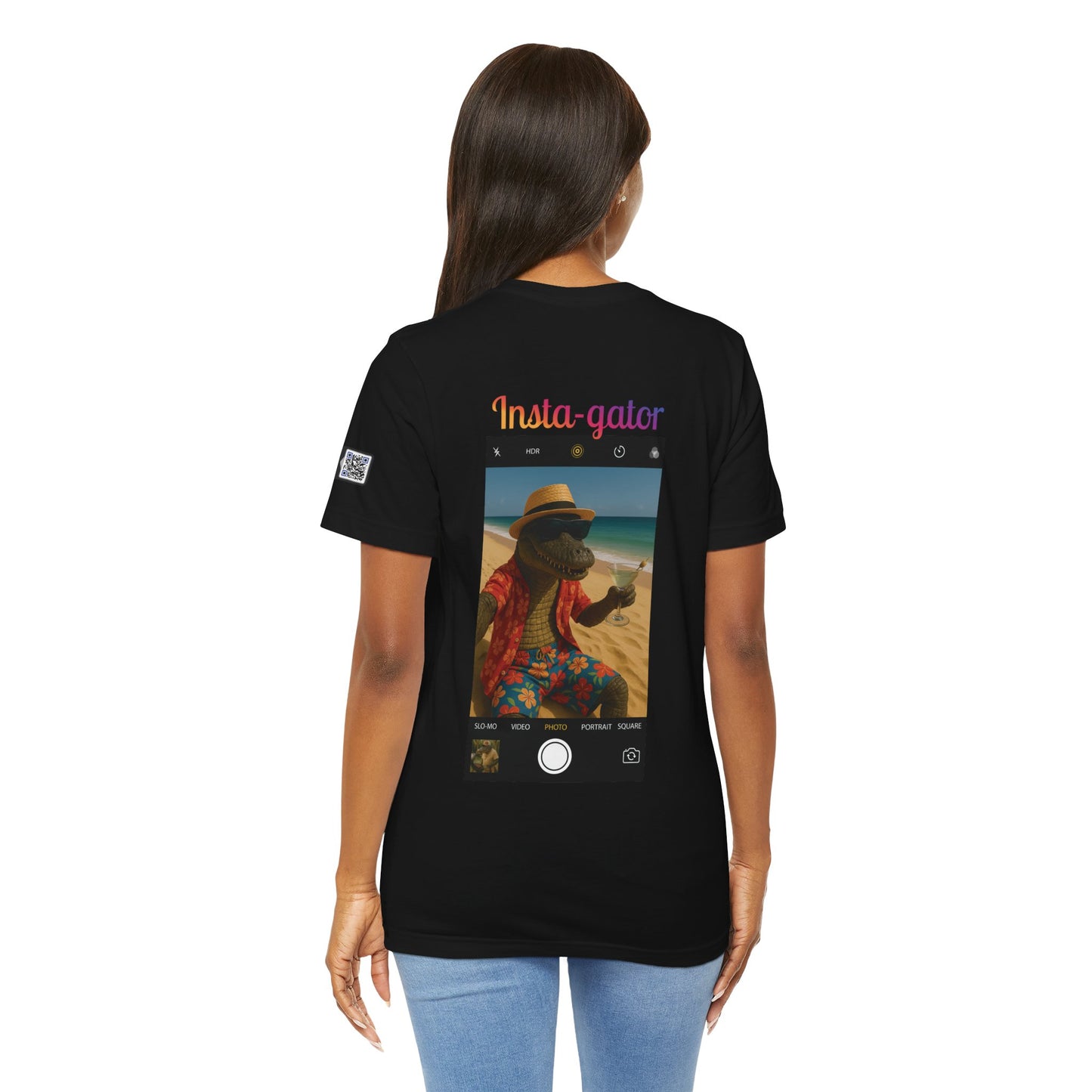 Insta-Gator Fun Unisex T-Shirt Style 2