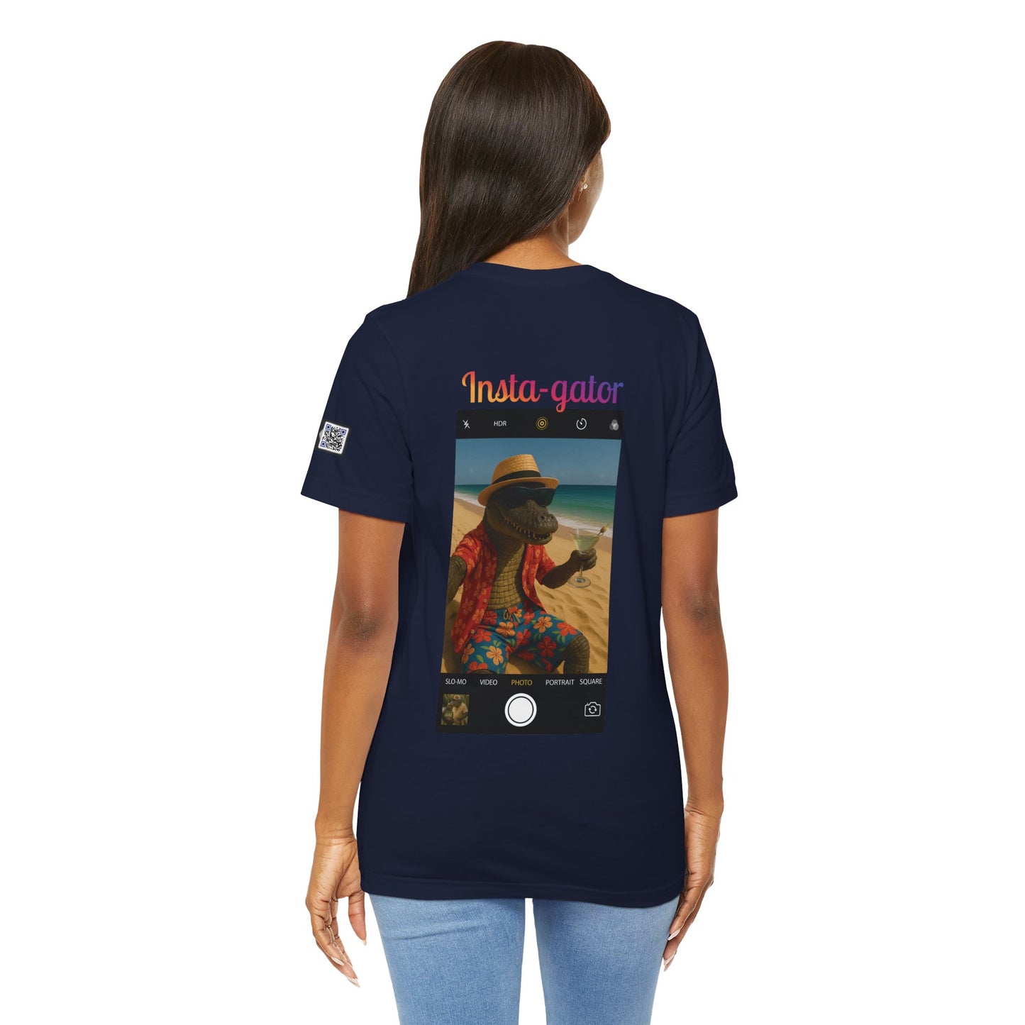 Insta-Gator Fun Unisex T-Shirt Style 2