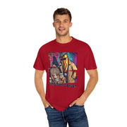 Sourdough Dealer T-Shirt, red, featuring vibrant artwork, unisex, available in sizes S to 4XL.