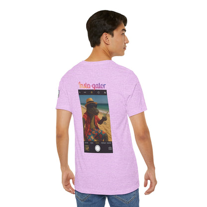 Insta-Gator Fun Unisex T-Shirt Style 2