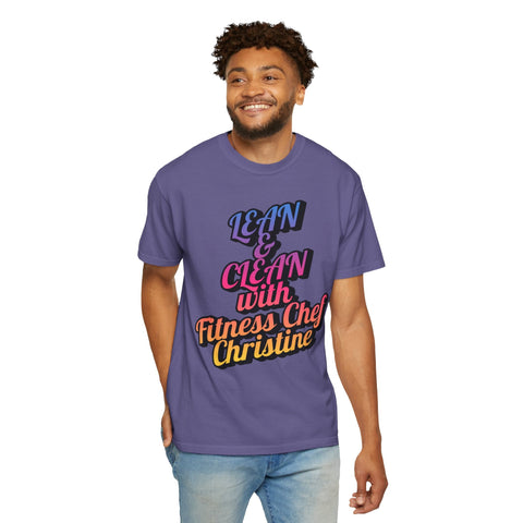 Unisex Garment-Dyed T-shirt with motivational print, &