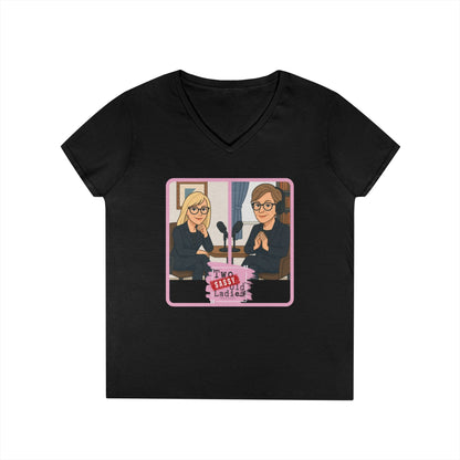 Sassy Ladies' V-Neck T-Shirt, Funny Tee, Gifts for Friends, Birthday Shirt, Retro Vibe, Mother's Day Gift
