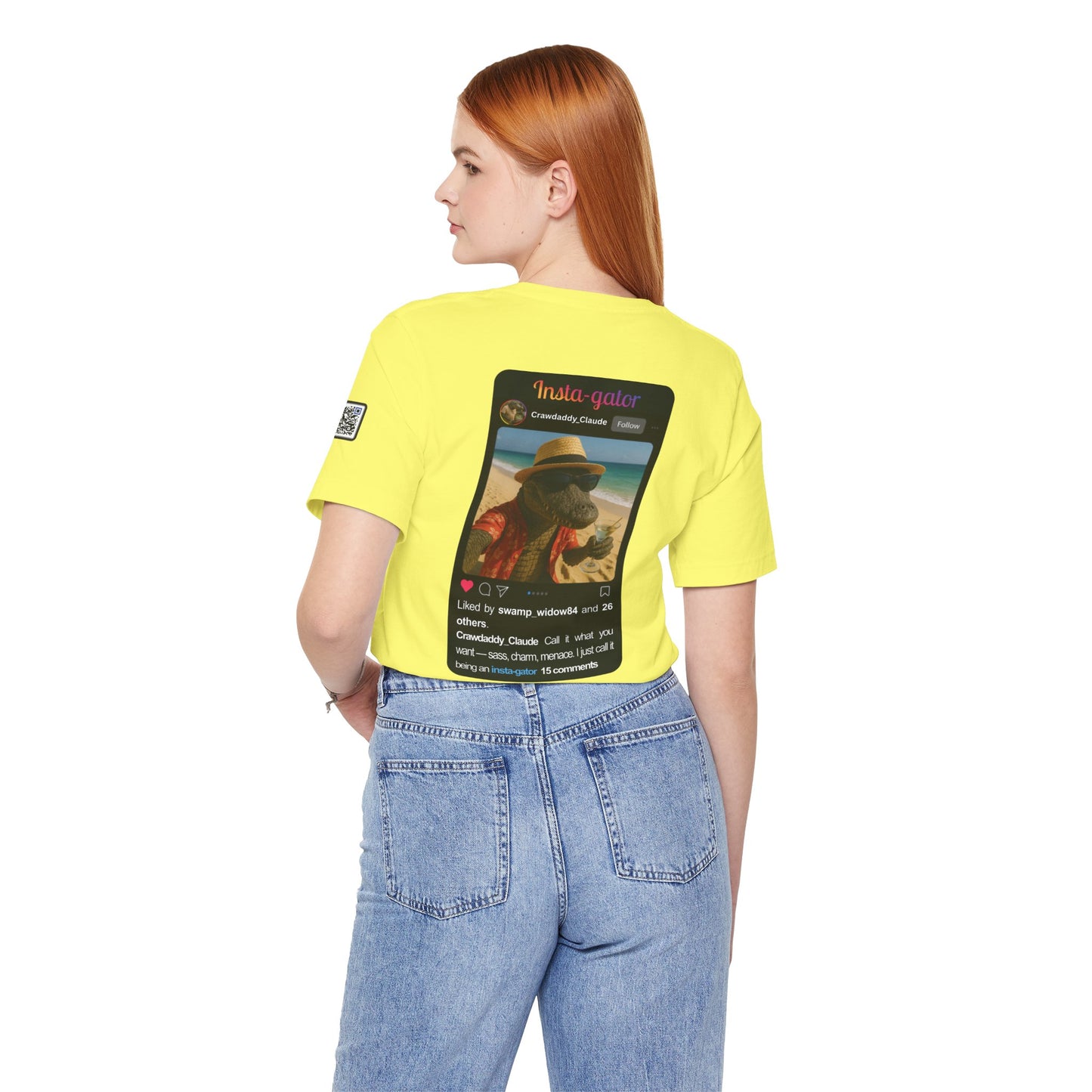 Insta-gator Fun Unisex T-Shirt Style 1