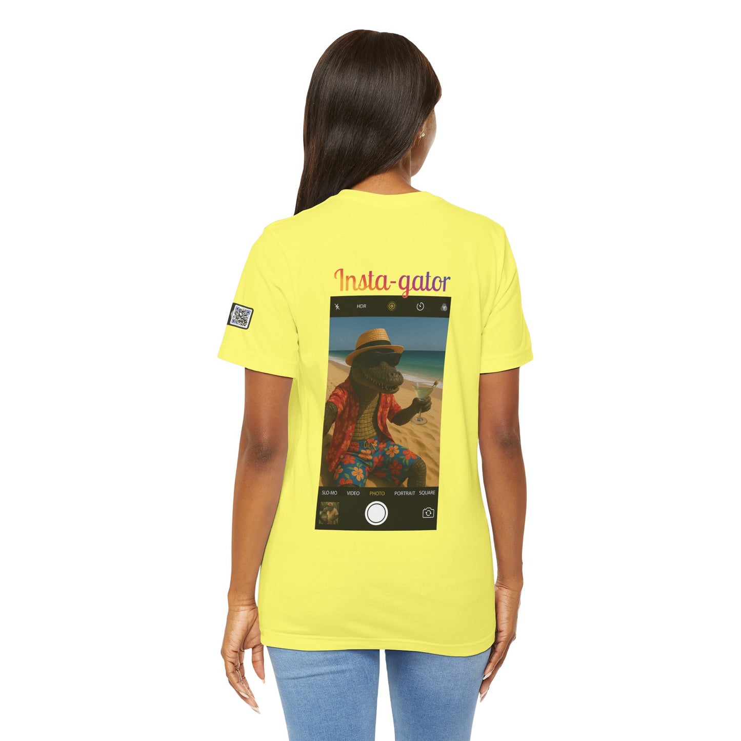 Insta-Gator Fun Unisex T-Shirt Style 2