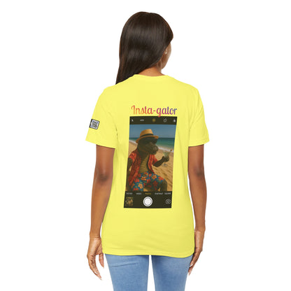 Insta-Gator Fun Unisex T-Shirt Style 2
