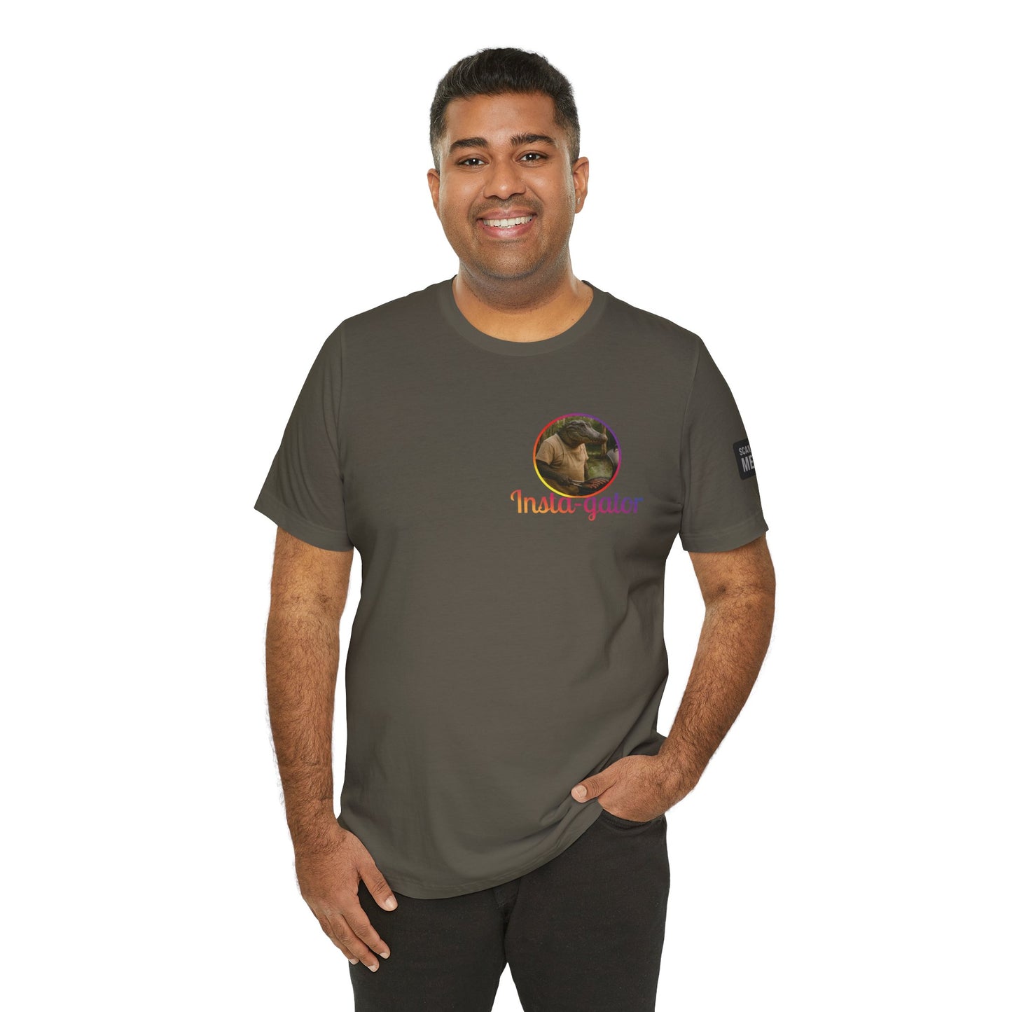 Insta-gator Fun Unisex T-Shirt Style 1