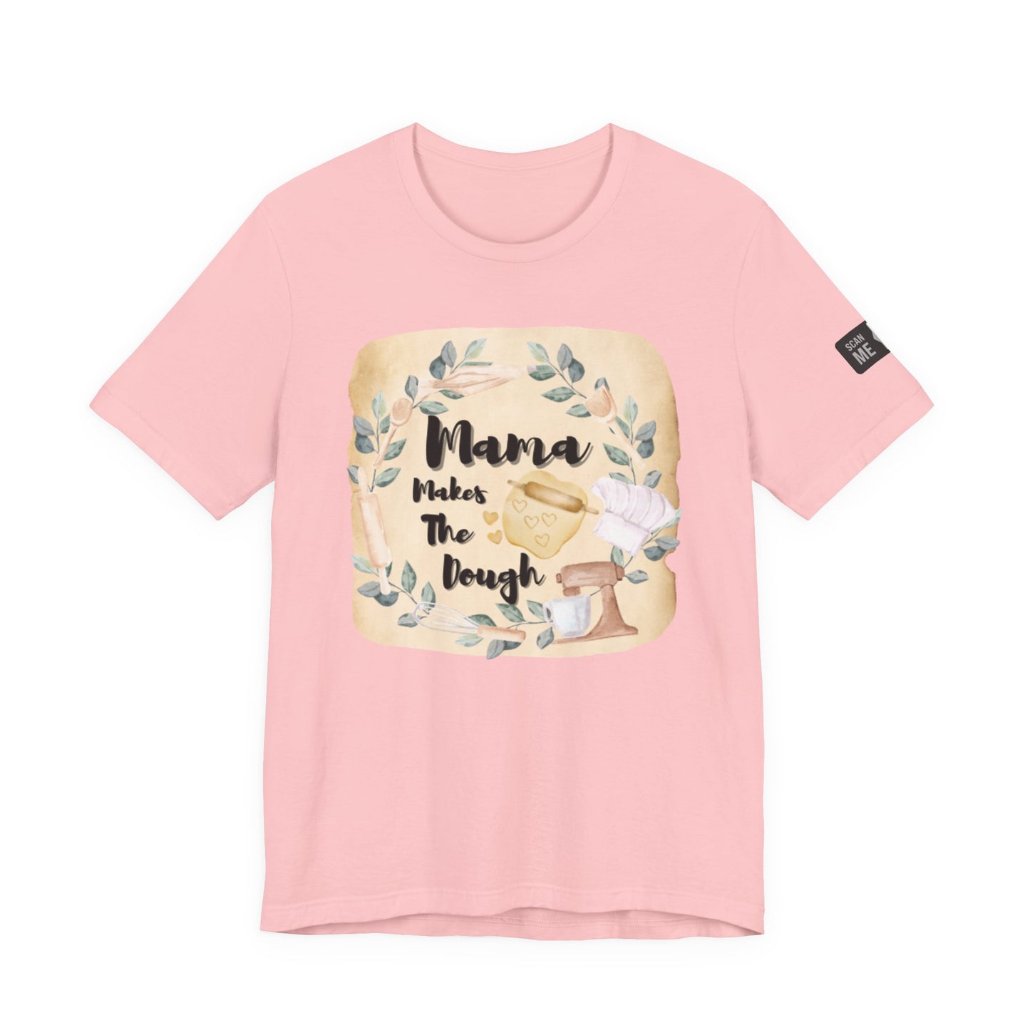 Momma Makes The Dough Short Sleeve Funny Cooking Shirt