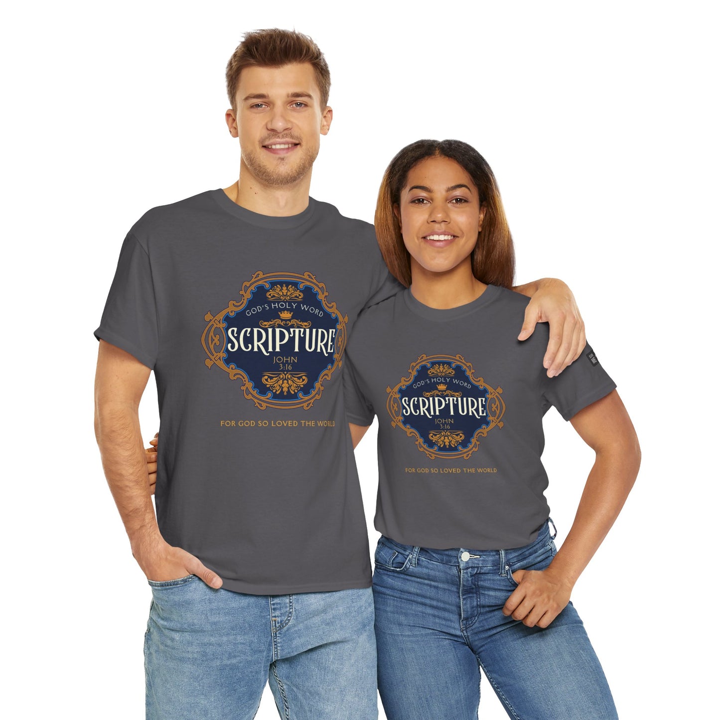 Scripture Collection – John 3:16 “For God So Loved the World” T-Shirt