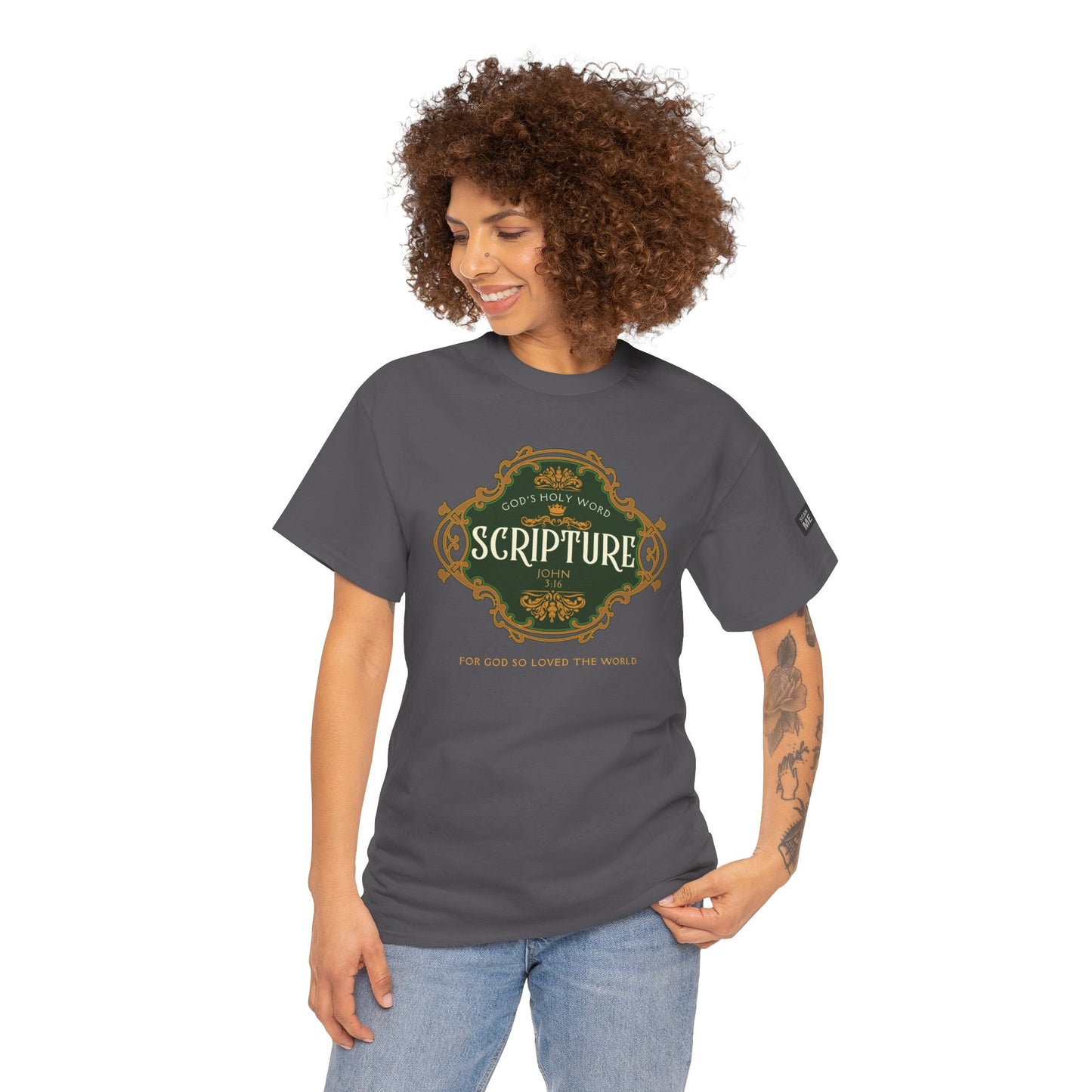 Scripture Collection – John 3:16 ‘For God So Loved the World’ T-Shirt