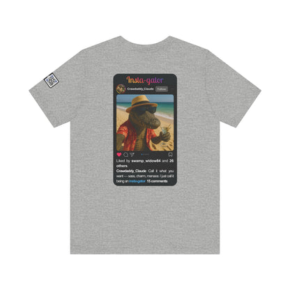 Insta-gator Fun Unisex T-Shirt Style 1