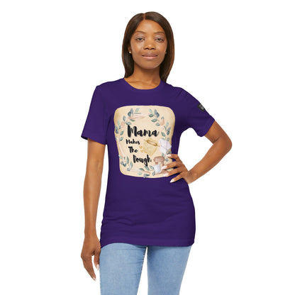 Momma Makes The Dough Short Sleeve Funny Cooking Shirt