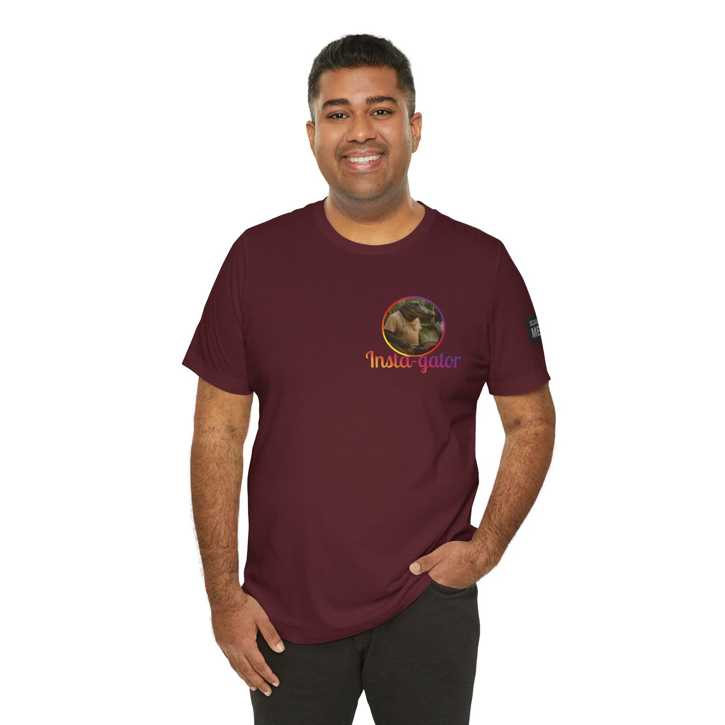 Insta-gator Fun Unisex T-Shirt Style 1