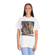 Unisex Sourdough Dealer T-Shirt with colorful design, casual and artistic style.