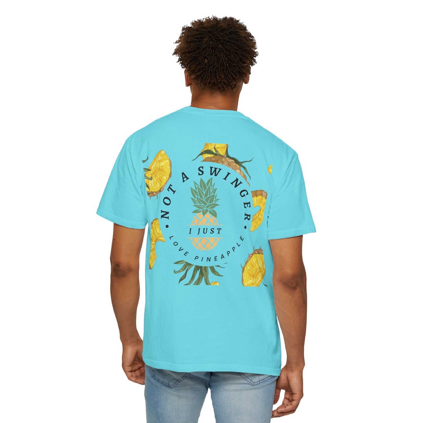 Fun Pineapple Graphic Unisex T-Shirt