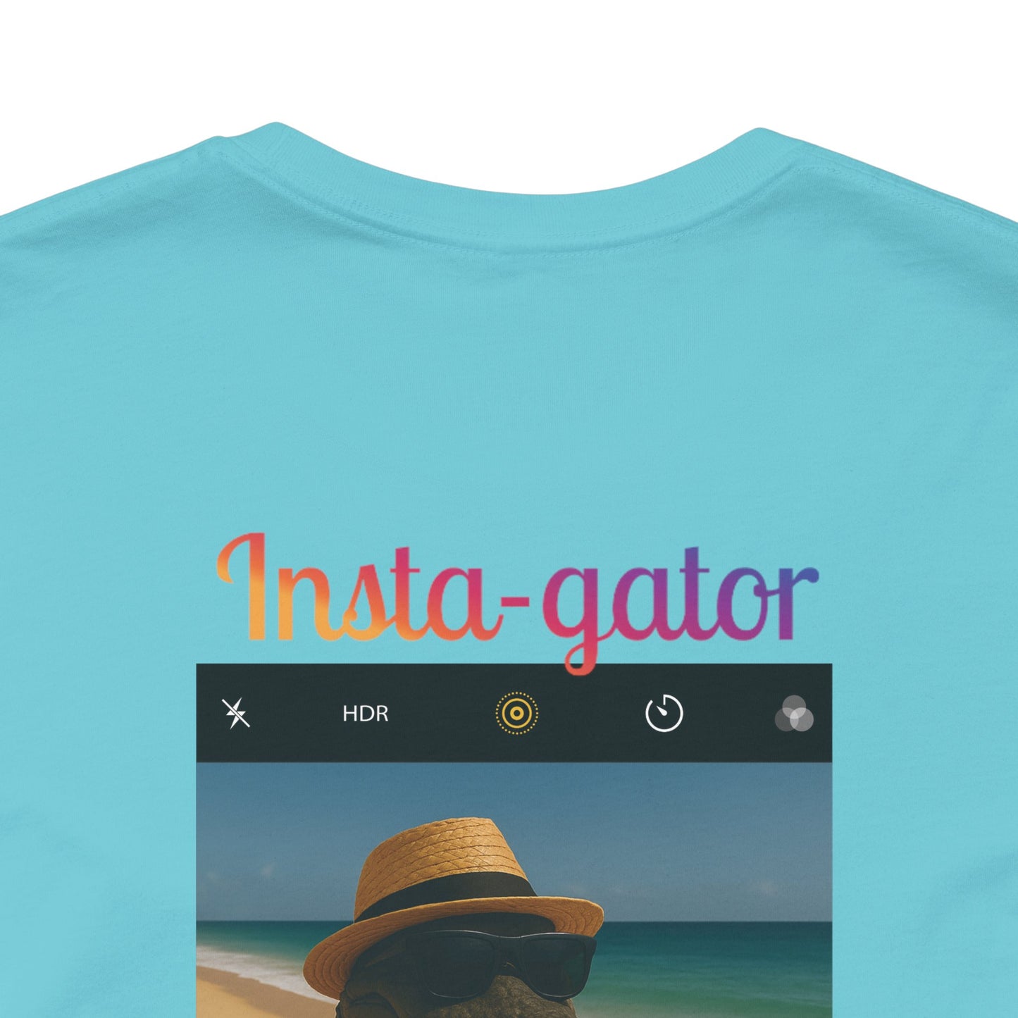 Insta-Gator Fun Unisex T-Shirt Style 2