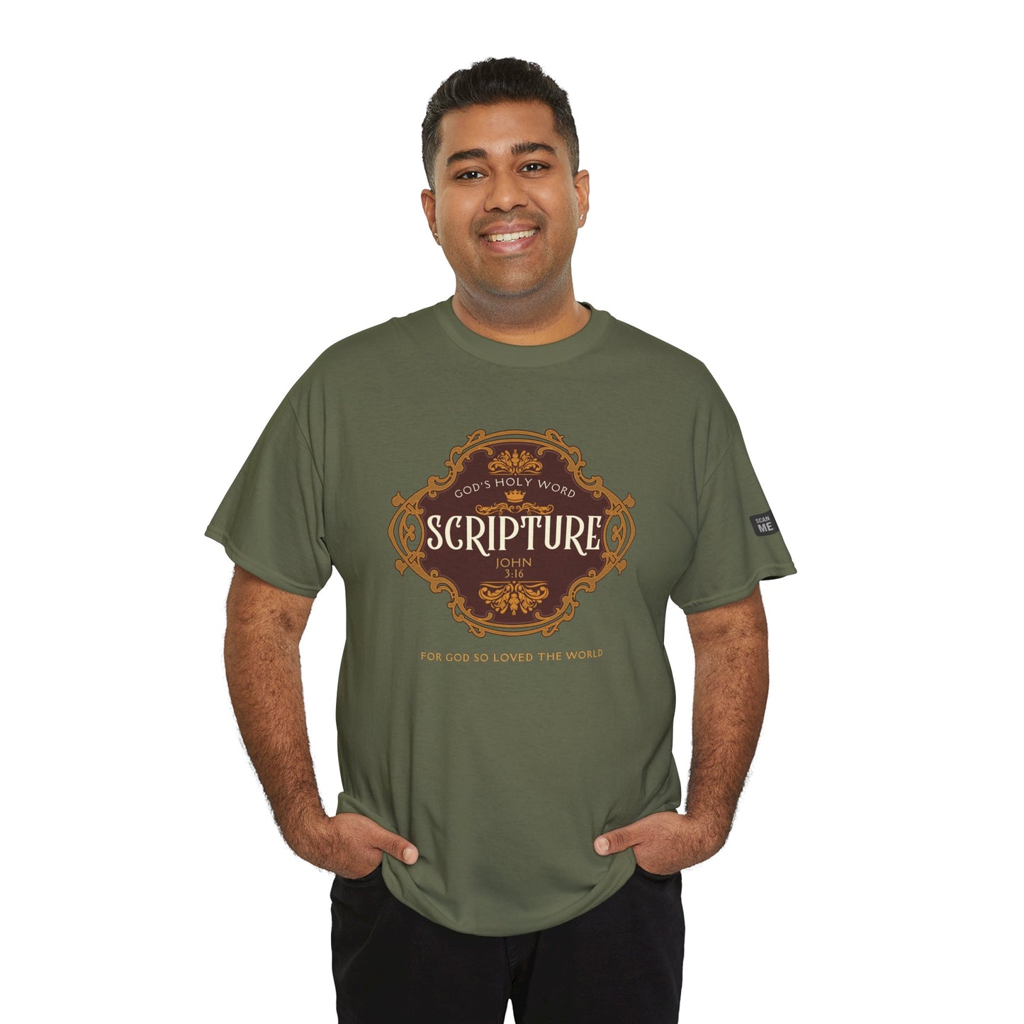 Scripture Collection – John 3:16 “For God So Loved the World” T-Shirt