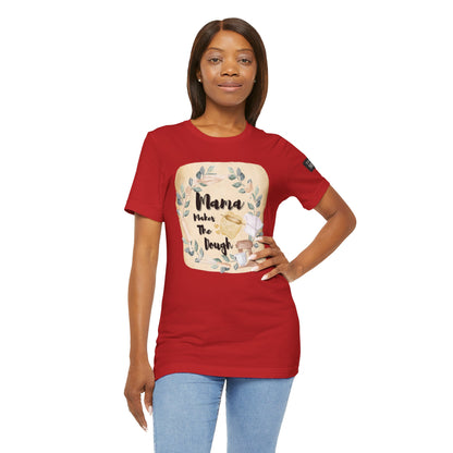 Momma Makes The Dough Short Sleeve Funny Cooking Shirt