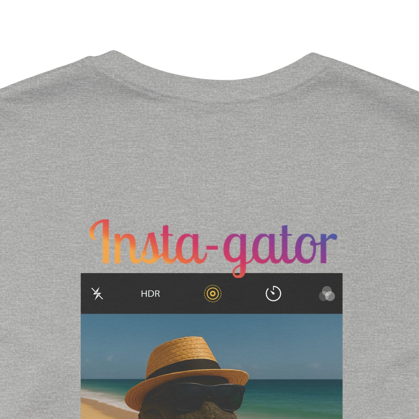 Insta-Gator Fun Unisex T-Shirt Style 2