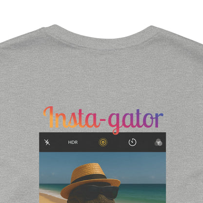 Insta-Gator Fun Unisex T-Shirt Style 2