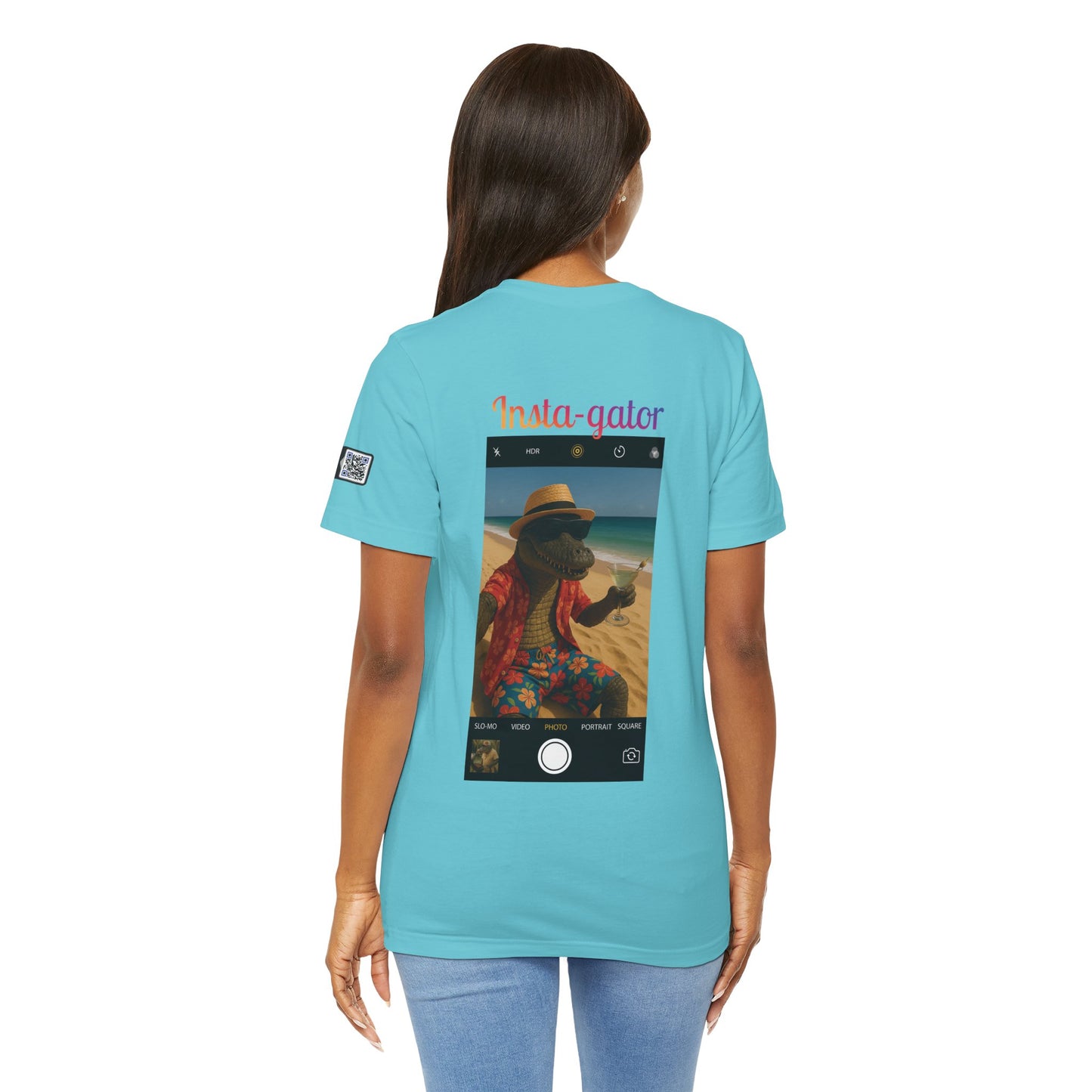 Insta-Gator Fun Unisex T-Shirt Style 2