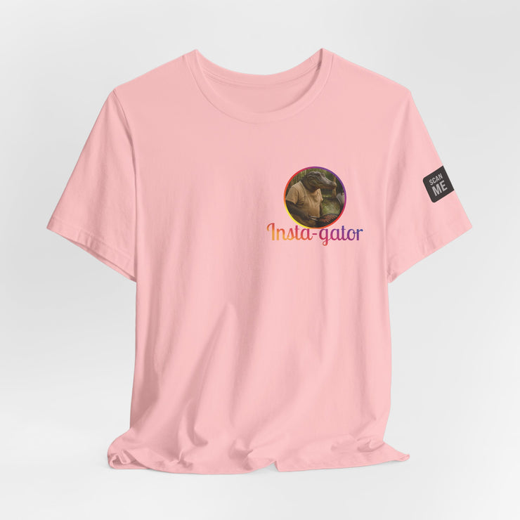 Insta-gator Fun Unisex T-Shirt Style 1