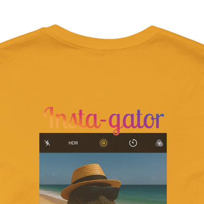 Insta-Gator Fun Unisex T-Shirt Style 2