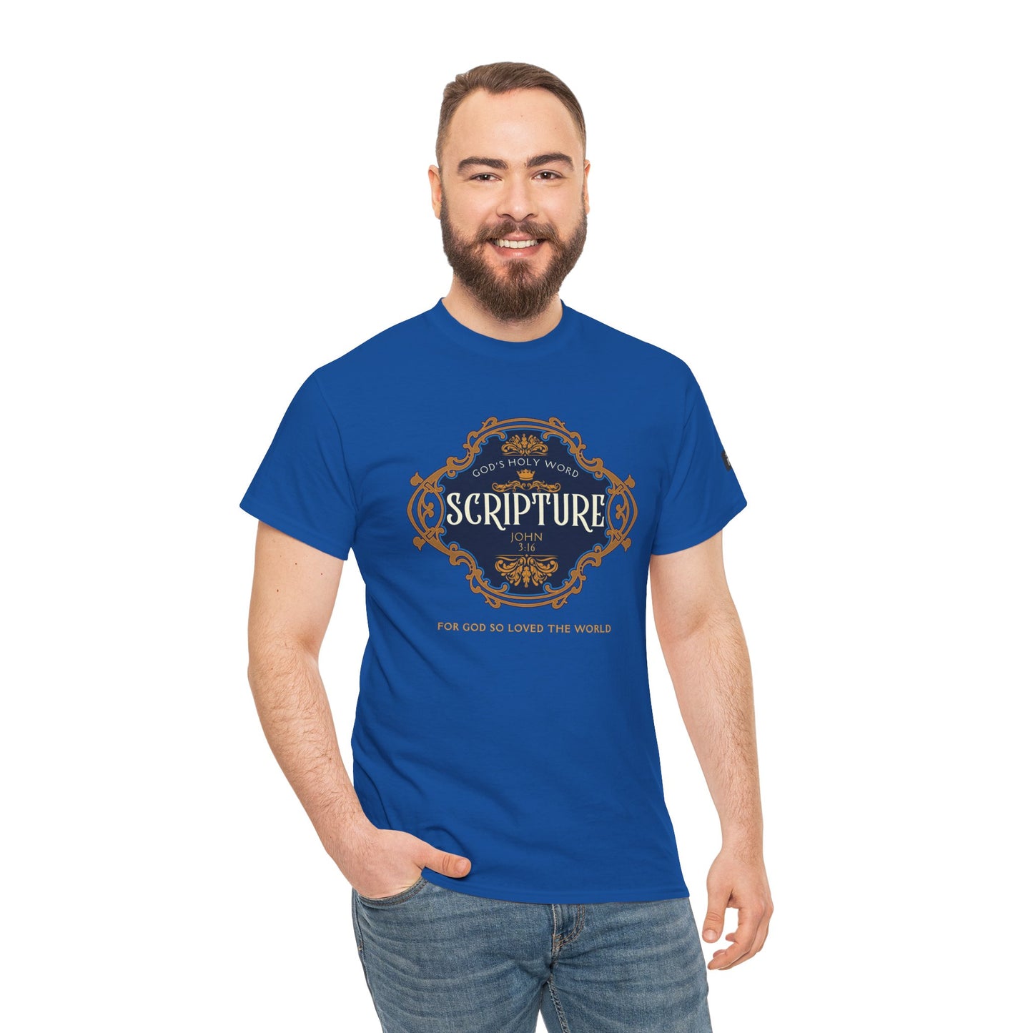 Scripture Collection – John 3:16 “For God So Loved the World” T-Shirt