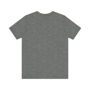 Unisex motivational t-shirt, "I Am On F.I.R.E.", back view, lightweight and breathable design.