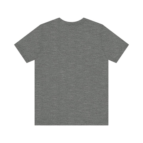 Unisex motivational t-shirt, "I Am On F.I.R.E.", back view, lightweight and breathable design.