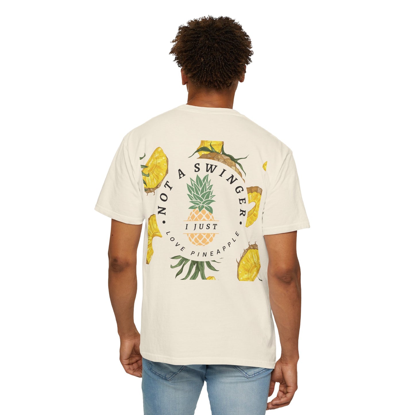 Fun Pineapple Graphic Unisex T-Shirt