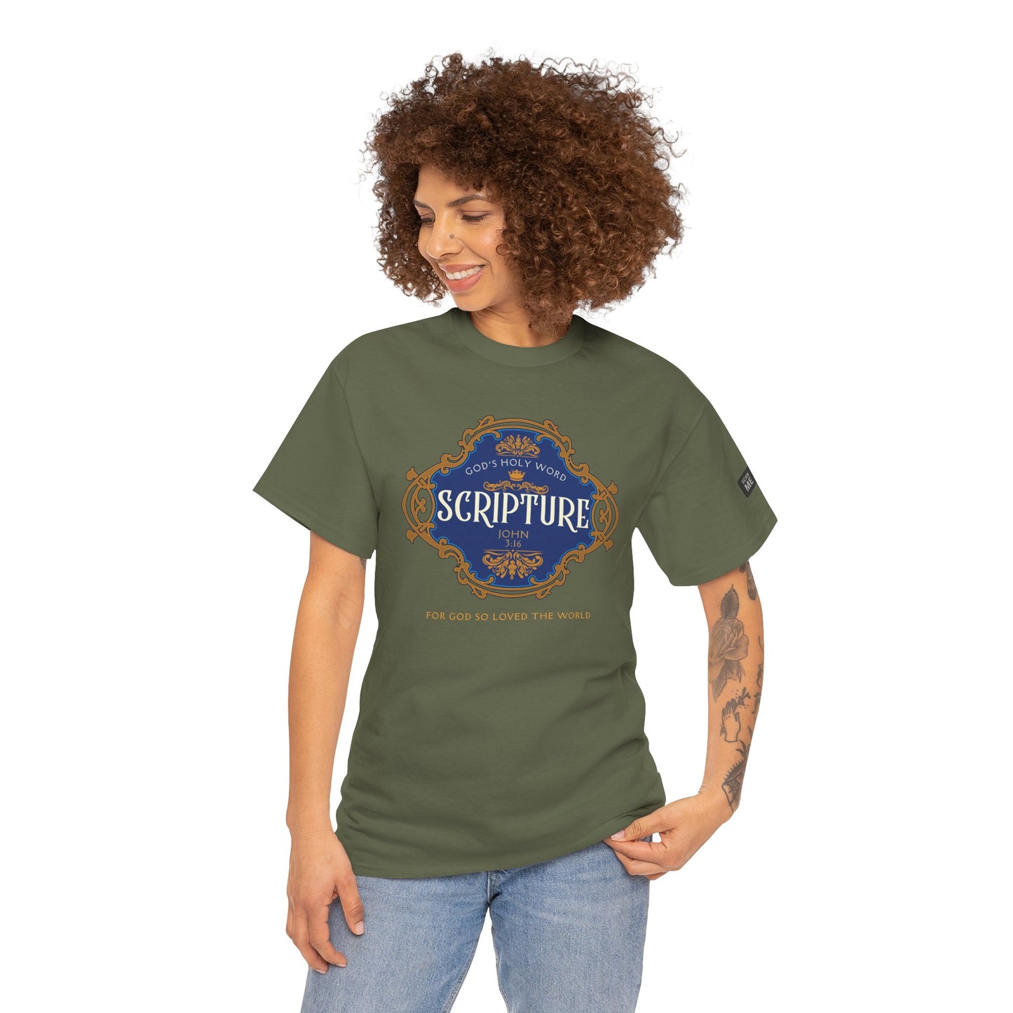 Scripture Collection – John 3:16 “For God So Loved the World” T-Shirt