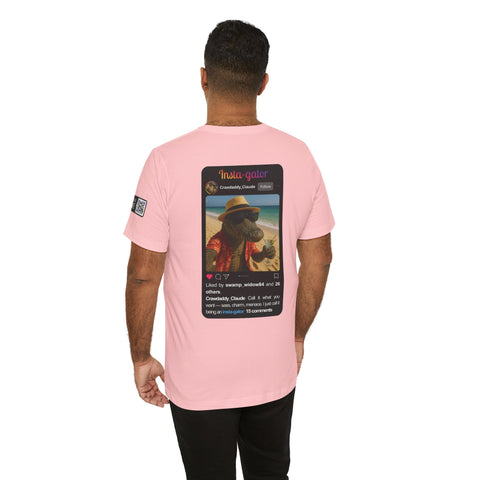 Insta-gator Fun Unisex T-Shirt Style 1