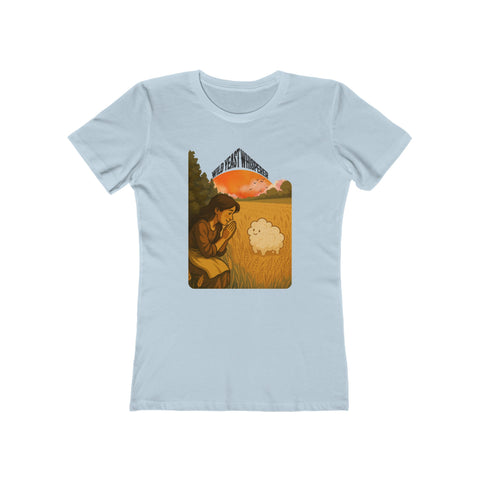 Wild Yeast Whisperer Womens Boyfriend Tee