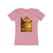 Wild Yeast Whisperer Womens Boyfriend Tee