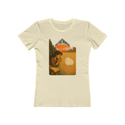Wild Yeast Whisperer Womens Boyfriend Tee