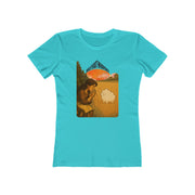 Wild Yeast Whisperer Womens Boyfriend Tee