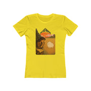 Wild Yeast Whisperer Womens Boyfriend Tee